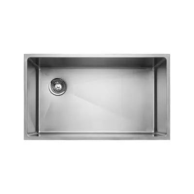 Master Chef - Amiens Left Drain Stainless Steel UM Sink RADIAL CORNER 31-1/2' x 18-1/2' x 9' Master Chef