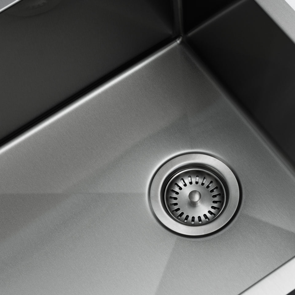 Master Chef - Armada  18" Bar/Prep Size Stainless Steel Sink with Nanized Finish 4