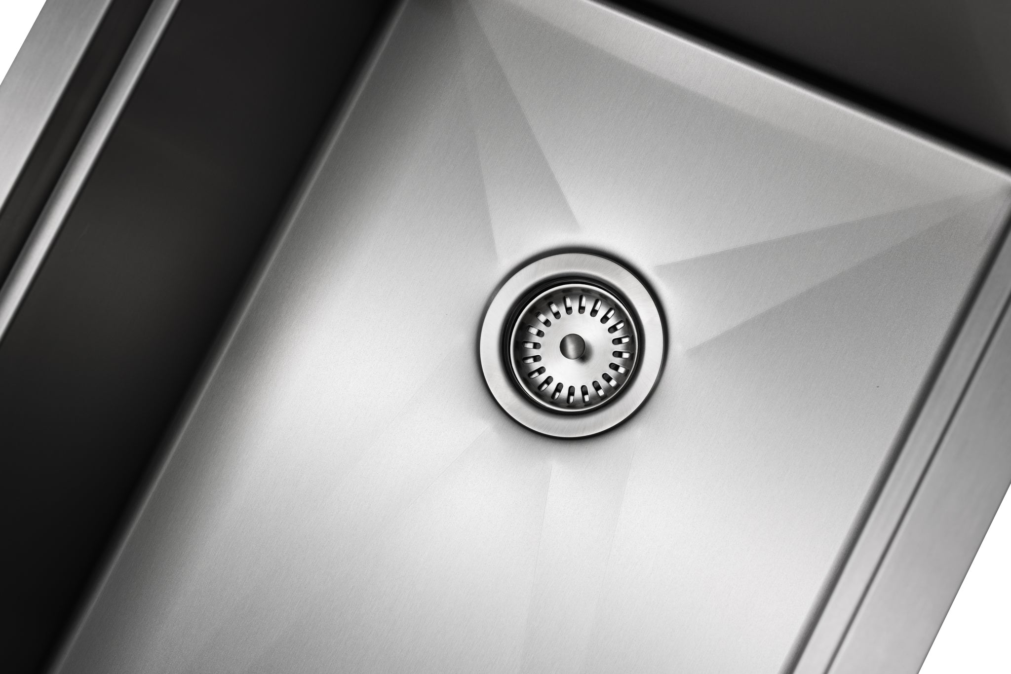 Master Chef - Armada  33" Stainless Steel-Culinary Sink w/offset Drain Antibacterial/cut Resist coated33.5x19.5x10 10