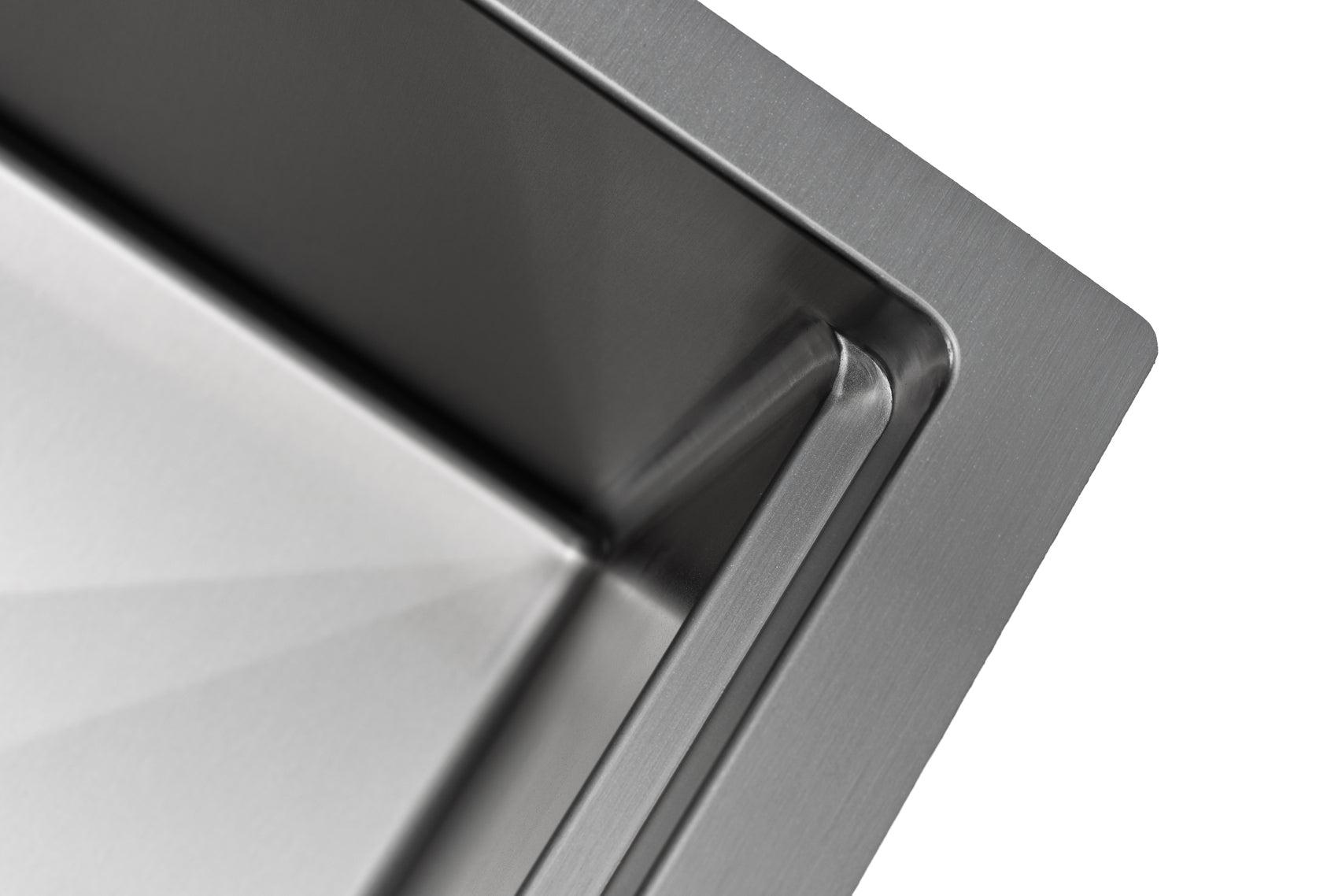 Master Chef - Armada  33" Stainless Steel-Culinary Sink w/offset Drain Antibacterial/cut Resist coated33.5x19.5x10 11