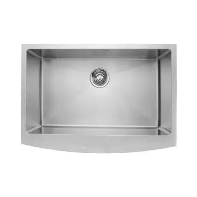 Master Chef -  Marseille 30 Bowed Apron Front Stainless Steel Culinary Sink 15 G 30x21x10 Master Chef
