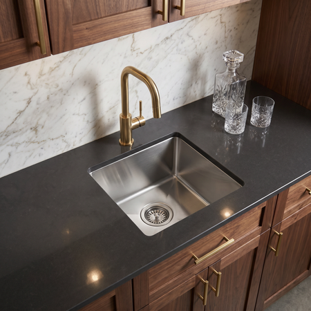 Master Chef- Metz Master Culinary 15 G 15x15x10 Bar/Prep Sink RADIAL CORNERS 6