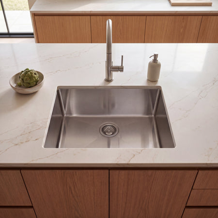 Master Chef - Moncaret Master Culinary 15 G 23x18x12 Utility/BarPrep Sink RADIAL CORNERS w/Extra deep 12 in basin 8