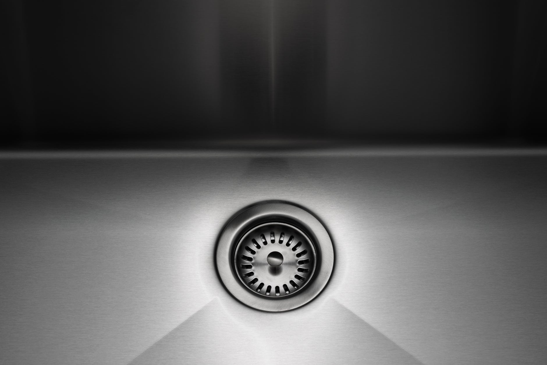 Master Chef- Valence 27 Radial Culinary Style Stainless Steel Kitchen Sink w/Slight Radius 27x18x10 15 G RADIAL CORNERS 5