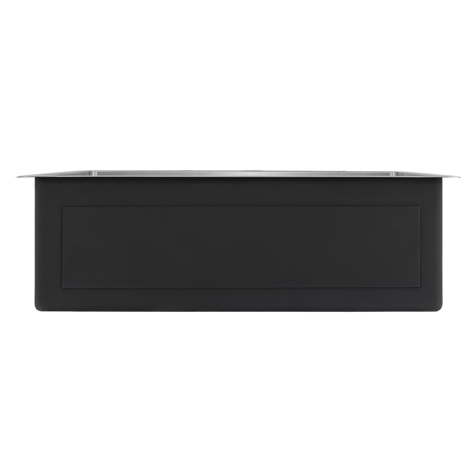 Master Chef- Valence 27 Radial Culinary Style Stainless Steel Kitchen Sink w/Slight Radius 27x18x10 15 G RADIAL CORNERS 8