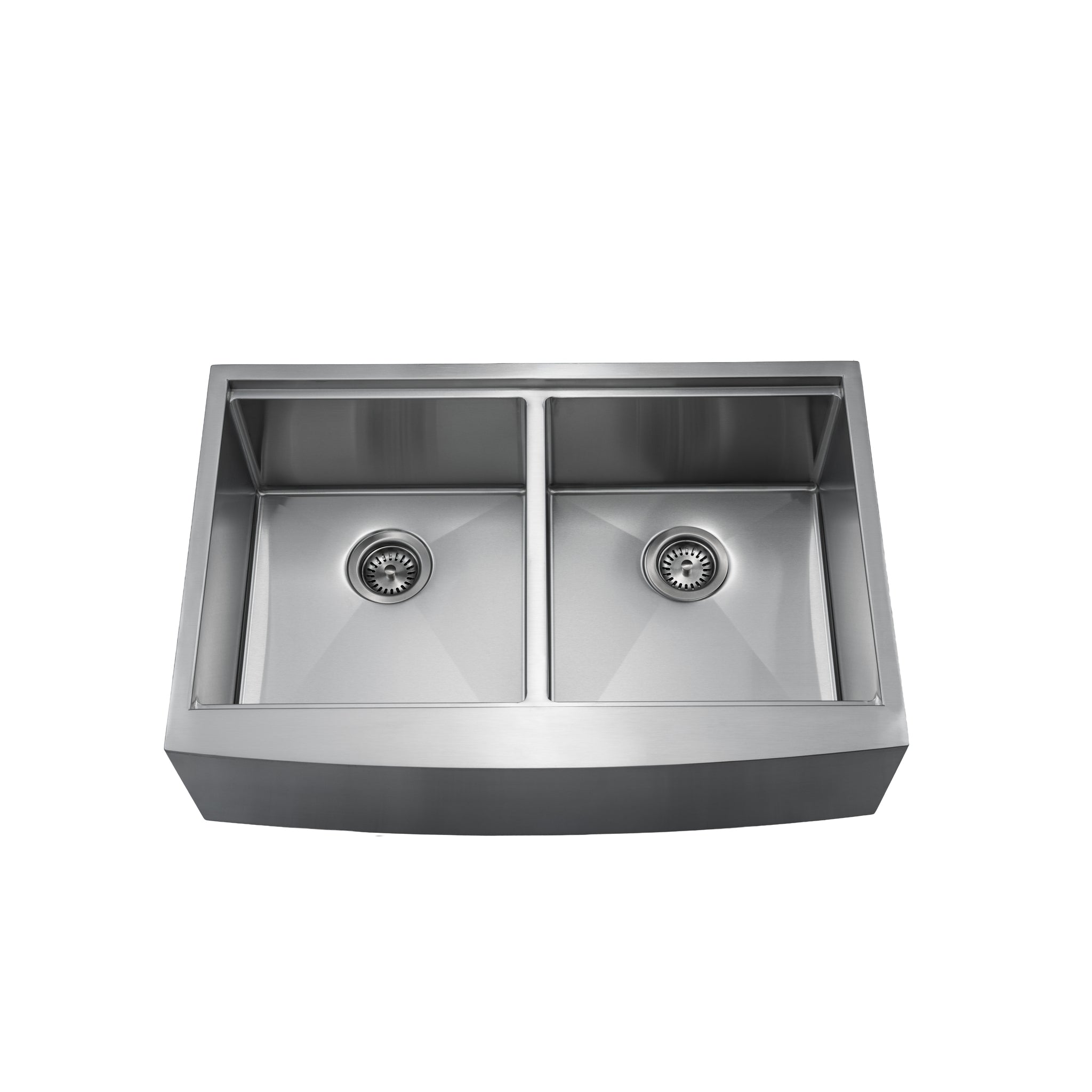 Master Chef-Venice Retro 36 5050 Curved 6" RETRO Apron Workstation Sink, 36x22x10 5