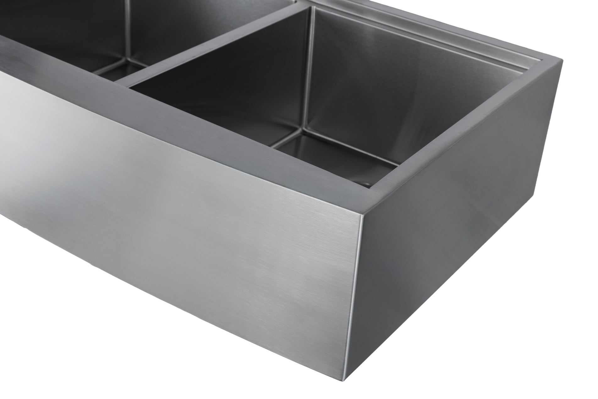 Master Chef-Venice Retro 36 5050 Curved 6" RETRO Apron Workstation Sink, 36x22x10 7