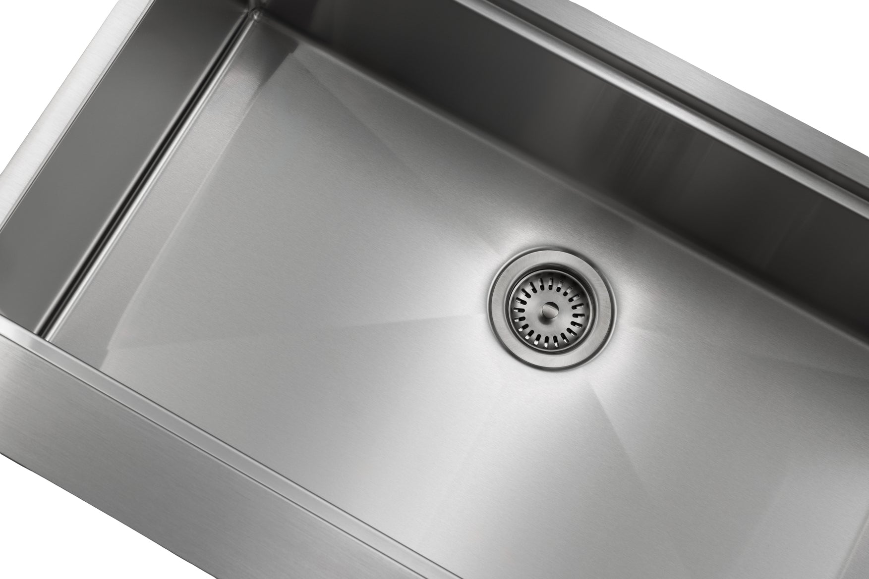Master Chef-Verona Curved Retro 36 Single Bowl Curved 6" RETRO Apron Workstation Sink, 36x22x10 5