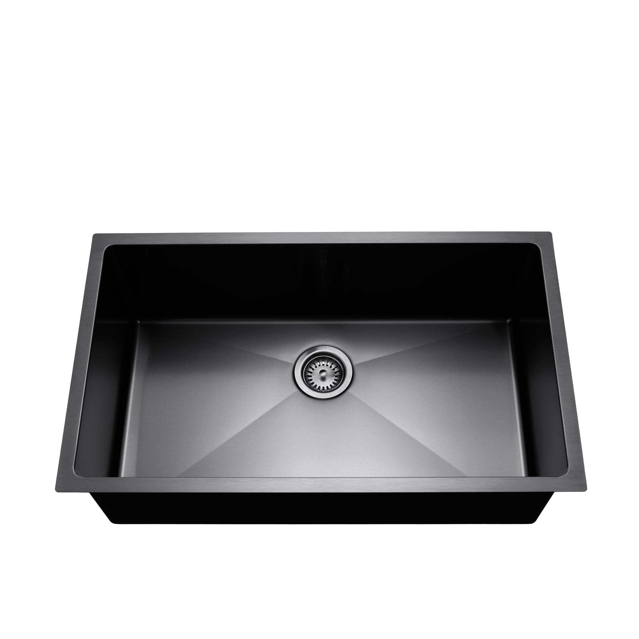 Master Chef- Versailles 32 Radial in GunMetal Black-Culinary Style Stainless Steel Radial Kitchen Sink 5