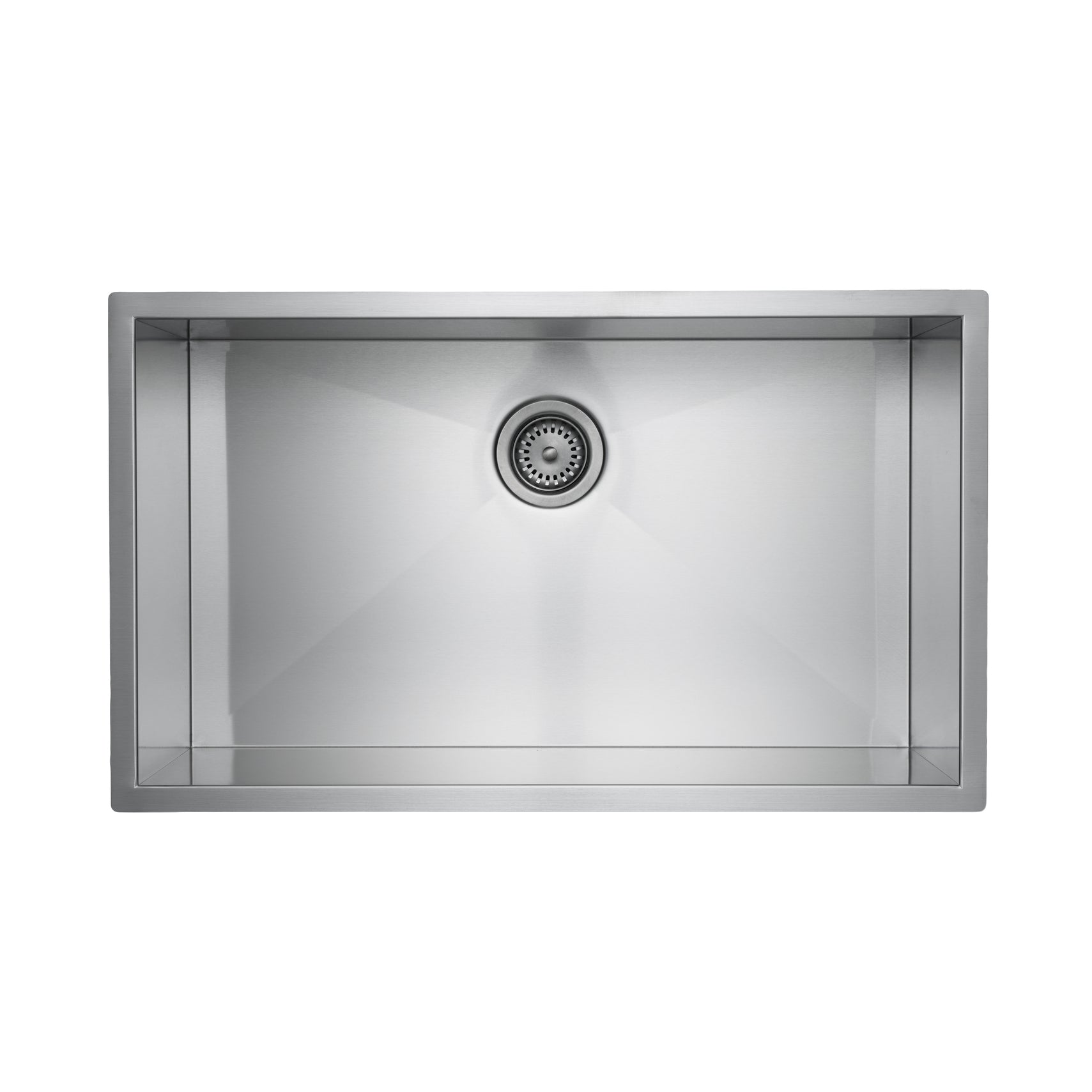 Master Chef - Versailles 35  Stainless Steel Professional Culinary Single Bowl Kitchen Sink UM 15 G 35x19x10 1