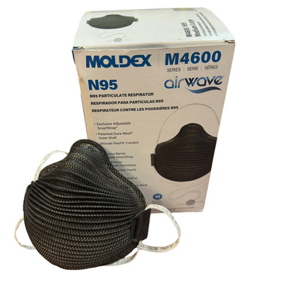 Moldex - 10pk Black Mask Med/LG
