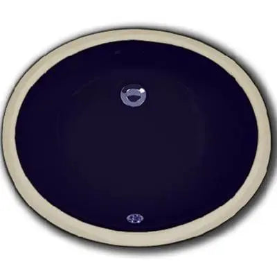 Oasis 2209 BlackPorcelain lav Basin 17x14x7.5 (OD) UM Oasis