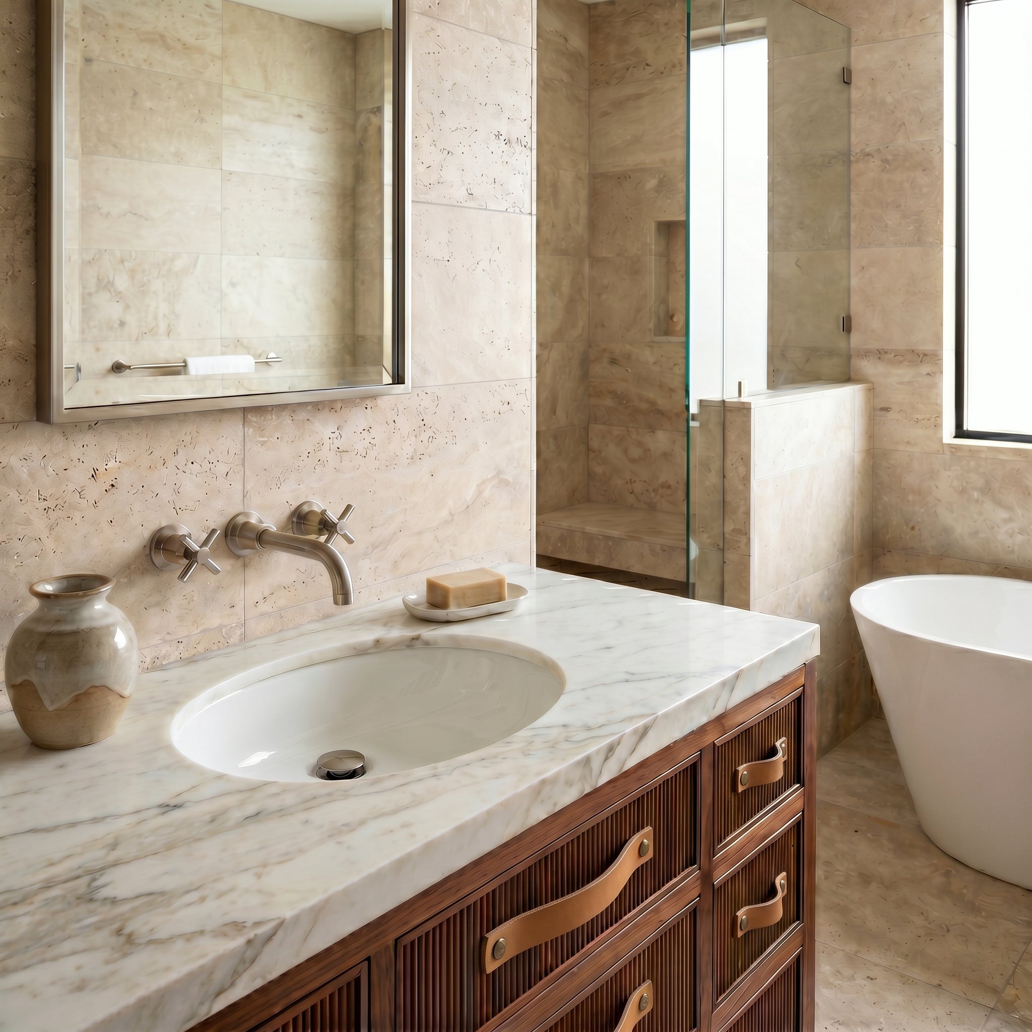 Oasis 2210 ADA Porcelain lav Basin 19x16.25x5.5 (OD) UM 5