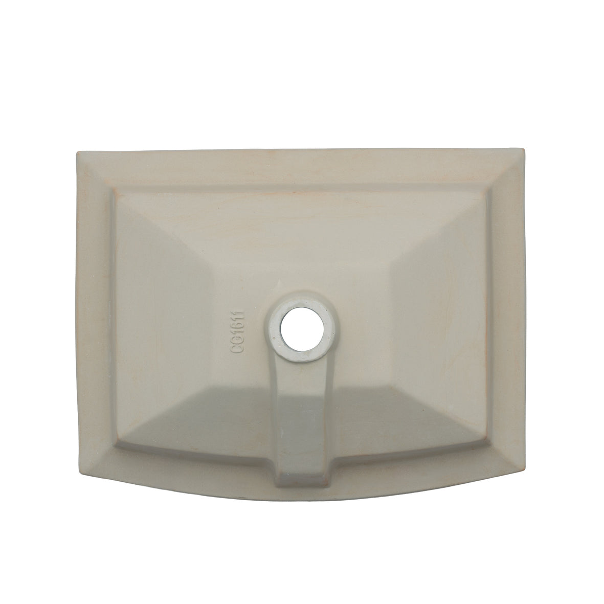 Oasis- Harbor WH Bowed Front Square Virtuous China Bowl in White 19.5x17 O.D.17x13.5 x7 Deep I.D. 5