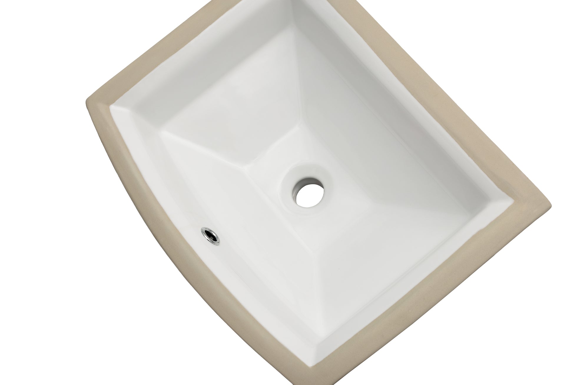 Oasis- Harbor WH Bowed Front Square Virtuous China Bowl in White 19.5x17 O.D.17x13.5 x7 Deep I.D. 4