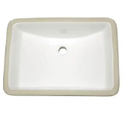 Oasis- Phoenix Specialty Small White Vitreous ChinaRectangle lav Sink17.75x13x7.8 O.D. 16x11.25 I.D.Front overflow Oasis 4
