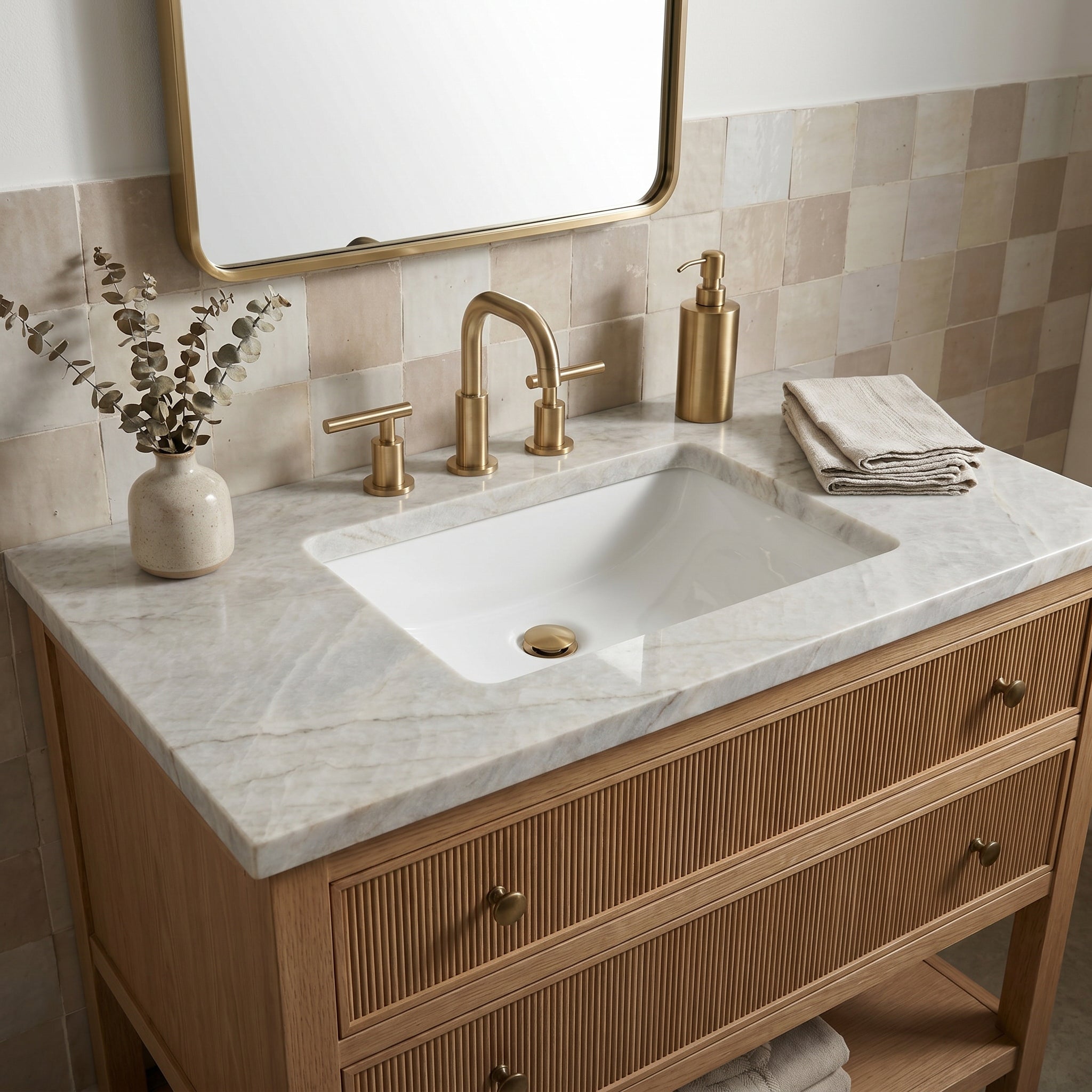 Oasis-Phoenix WH ADA  Rectangular ADA Vitreous China UM lav Basin 20x15x5.5 9