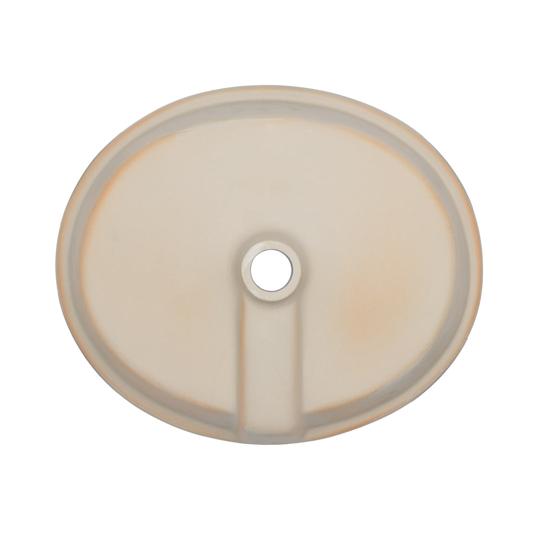 Oasis- Tideway Oval WH Medium UM Vitreous China Sink 3
