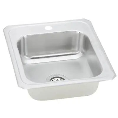 Presidential- Wilson-1 Hole NEW SIZE 20 x 20.5 x 8 18 GPremium Steel Self rimming One hole sink