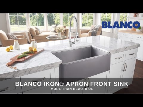 BLANCO IKON® Apron Front Sink - More Than Beautiful