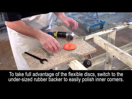 Video shows Alpha Ceramica TF Diamond Polishing Pads – 4" | Position 0–3 & Kit