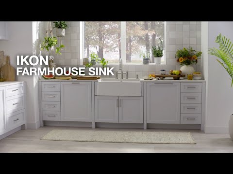 IKON Farmhouse Kitchen Sink | BLANCO