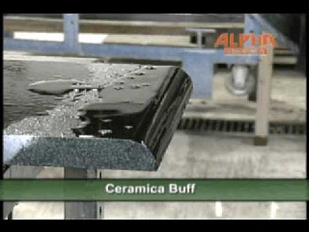 video shows Alpha Ceramica Buff Final Polishing Pads 