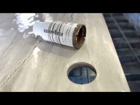  video shows CNC core bit