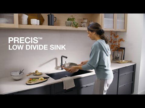 PRECIS Low Divide Kitchen Sink | BLANCO