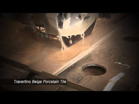 video shows Cyclone Continuous Rim Blade by Diamax Industries