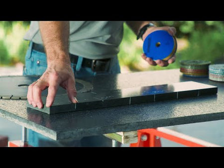 video shows Zenesis 3 Step Polishing Pads Performance