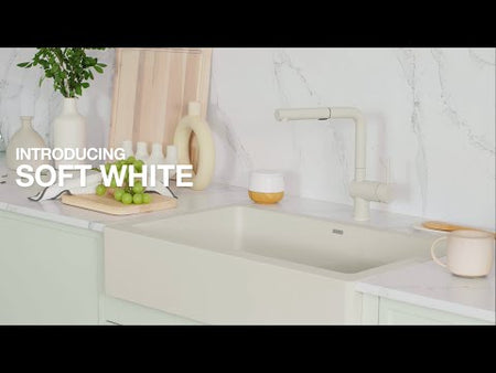 Soft White SILGRANIT Kitchen Sink Color | BLANCO