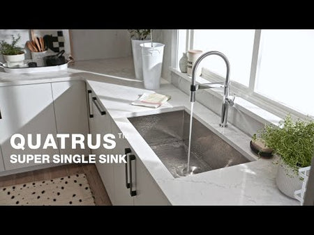 QUATRUS Super Single Kitchen Sink | BLANCO