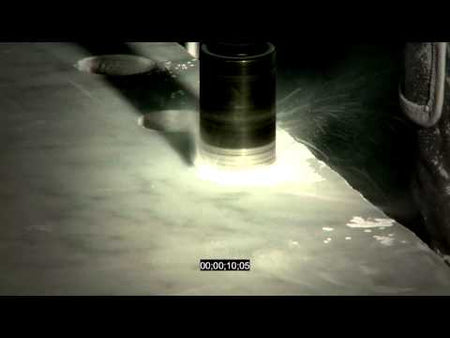 video shows Diamax-1 1/4" Cyclone Marble Core Bit