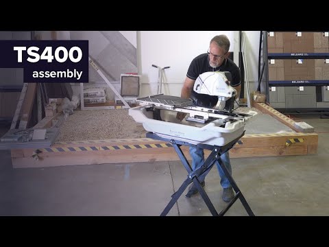 video shows TST Tile Saw