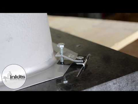 video shows Sinkits® 0911 Regular Sink Clips – The Professional Standard for Undermount Sink Installation