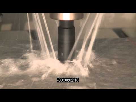 video shows Diamax-1/4in to 1 3/8in Cyclone CNC Non-Core Bit with Water Hole, 1/2 gas