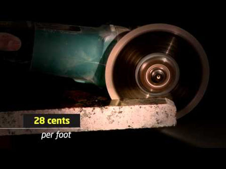 video shows Diamax Cyclone Turbo Blade