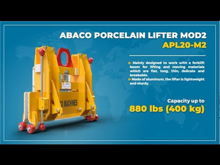 video shows ABACO MULTI MATERIAL LIFTER AUTOMATIC – APL20-M2