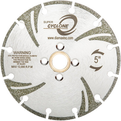 Diamax-4" Super Cyclone Electroplated Blade Diamax