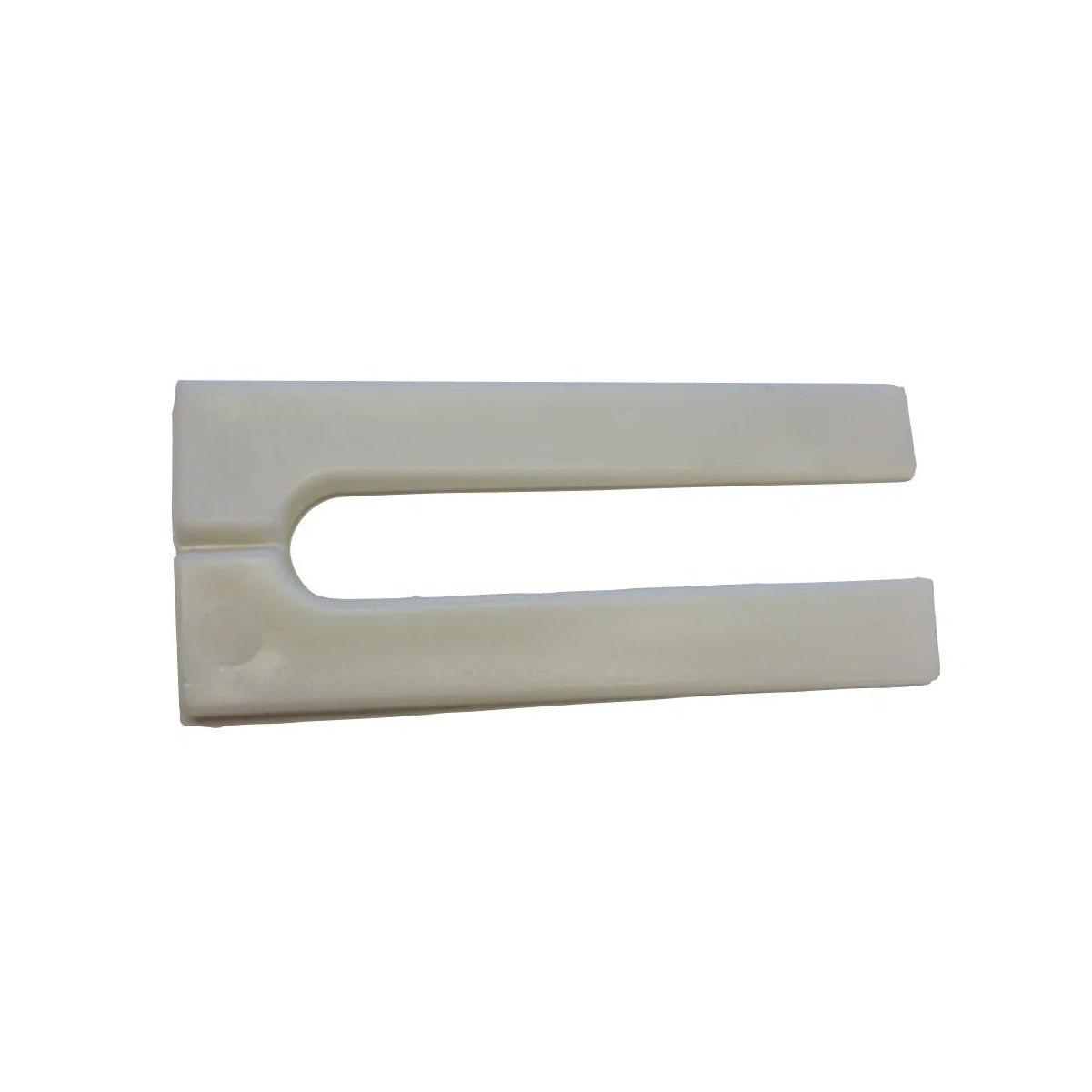 White wedge shims from Twin Max Tools, 100 pieces per bag, used for leveling and space filling in construction and woodworking projects.