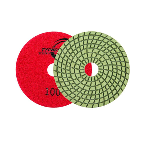 Diamax 5in Typhoon Polishing Disk ECONOMY 50 - 3000 grit