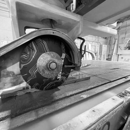 Zenesis Obsidian Silent Core Diamond Bridge Saw Blade, 12 to 20 inches, designed for precise cutting and durability.
